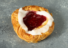 Spandauer med hindbær