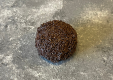 Trøffel med brun krymmel